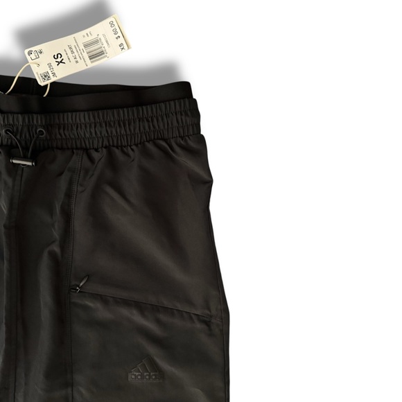 Adidas Adiclub Skirt Black Maxi Long XS JM1250‎ Split Hem Zipper Pockets Stretch - Picture 5 of 7